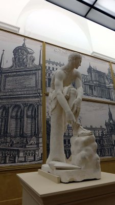 Hermès à la sandale - Plâtre du Louvre - 4797
