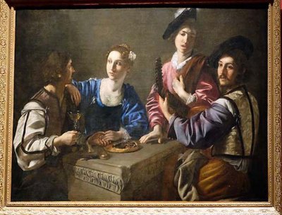 Nicolas Tournier - Concert (avant 1620) - Bourges, Musée du Berry - 4848