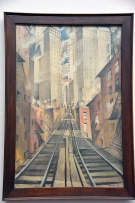 The Soul of the Soulless City (New York - an Abstraction), 1920 - Christopher Richard Wynne Nevinson - 3875