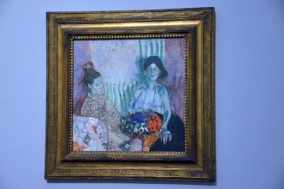Loveday and Ann: Two Women with a Basket of Flowers, 1915 - Frances Hodgkins - 3897