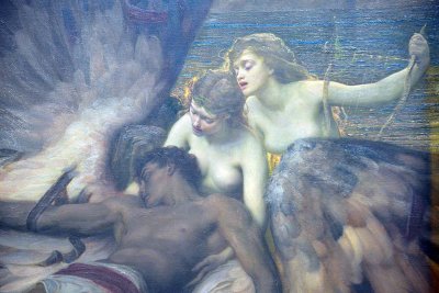 The Lament for Icarus (detail), 1898 - Herbert Draper - 3921