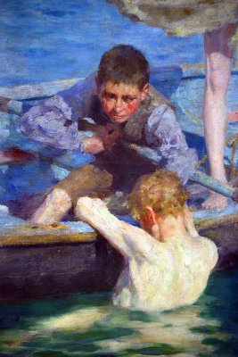 August Blue (detail), 1893 - Henry Scott Tuke - 3954