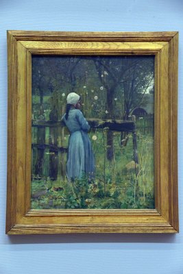 Girl in a Meadow, 1880 - William Stot of Oldham - 4036