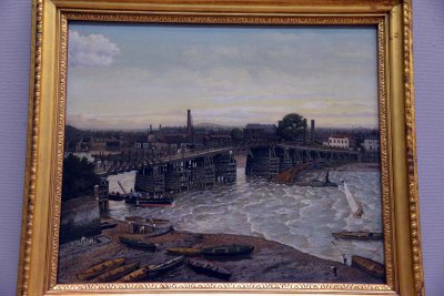 Old Battersea Bridge, 1874 - Walter Greaves - 4050