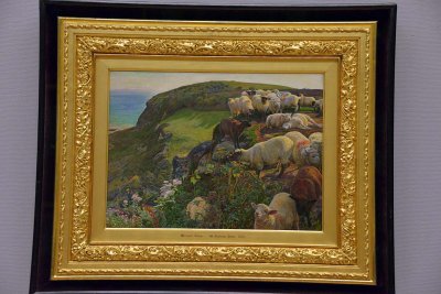 Our English Coasts (Strayed Sheep), 1853 - William Holman Hunt - 4104