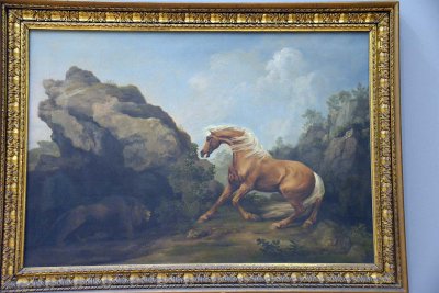 Horse Frightened by a Lion, 1763 - George Stubbs - 4300