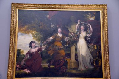 Three Ladies Adorning a Term of Hymen, 1773 - Joshua Reynolds - 4307
