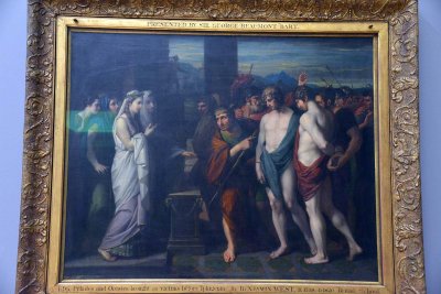 Pylades and Orestes Brought as Victims before Iphigenia, 1766 - Benjamin West - 4308