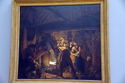 An Iron Forge, 1772 - Joseph Wright of Derby - 4310
