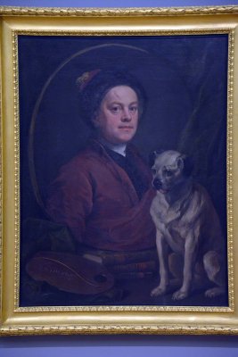 The Painter and his Pug, 1745 - William Hogarth - 4345
