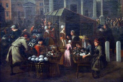 Covent Garden Market (detail), 1737 - Balthazar Nebot - 4359