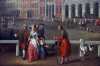 Covent Garden Market (detail), 1737 - Balthazar Nebot - 4360