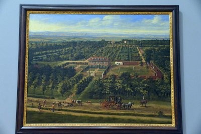 View of a House and its Estate in Belsize, Middlesex, 1696  - Jan Siberechts - 4417