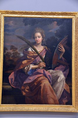 Elizabeth Panton, Later Lady Arundell of Wardour, as Saint Catherine, 1689 - Benedetto Gennari - 4429