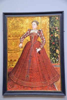 Portrait of Elizabeth I, 1563 - attributed to Steven van der Meulen or Steven Van Herwijck - 4461