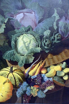 Cookmaid with Still Life of Vegetables and Fruits, 16205 - Sir Nathaniel Bacon - 4483
