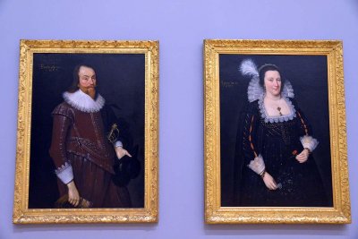 Portraits of the 2nd Earl of Wigtown and the 2nd Countess of Wigtown, 1625 - Adam de Colone - 4492