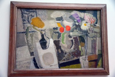 Autumn Composition, Flowers on a Table,1932 - Ivon Hitchens - 4550