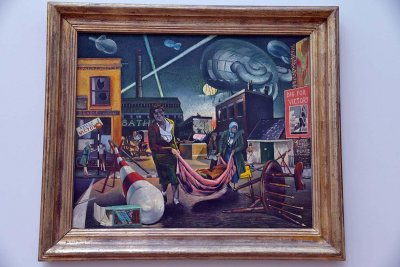 Bombed Women and Searchlights, 1940 - Clive Branson - 4565
