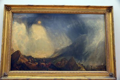 Snow Storm: Hannibal and his Army Crossing the Alps exhibited 1812 - Joseph Mallord William Turner - 4597