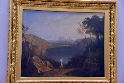 Aeneas and the Sibyl, Lake Avernus, 1798 - Joseph Mallord William Turner - 4608