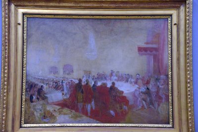 George IV at the Provosts Banquet in the Parliament House, Edinburgh, 1822 - Joseph Mallord William Turner - 4639