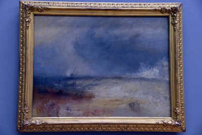 Waves Breaking on a Shore, 1835 - Joseph Mallord William Turner - 4643