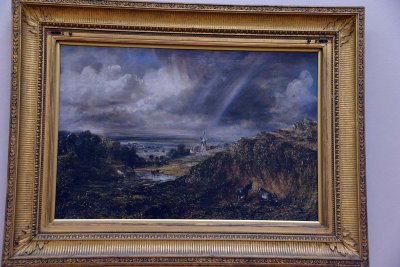 Hampstead Heath with a Rainbow, 1836 - John Constable - 4709