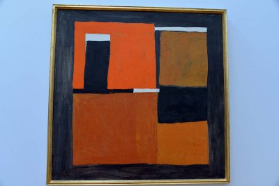 Orange, Black and White Composition, 1953 - William Scott - 4723