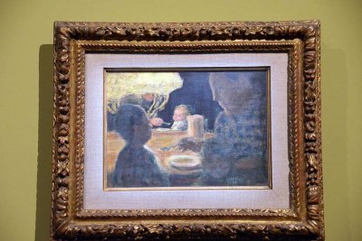 Pierre Bonnard - Déjeuner sous la lampe (1898) - 3065