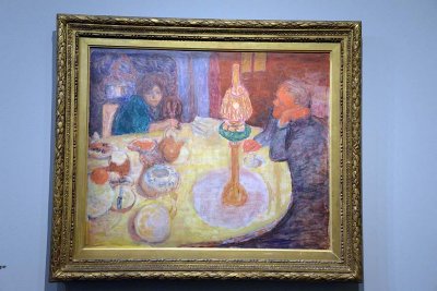Pierre Bonnard - La soirée sous la lampe (1921) - 3068