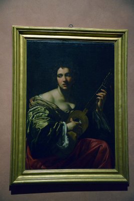 Simon Vouet - La joueuse de guitare (1618-1620) - Rome, collection du marquis Patrizi Naro Montoro - 5635