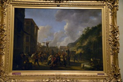 Jan Both - Fête et rixe aux abords de l'Ambassade d'Espagne (1637-1638) - Stockholm University - 5638