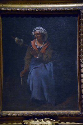 Michael Sweerts - Vieille femme filant (1646-1647)- Rome, Musée du Capitole - 5669