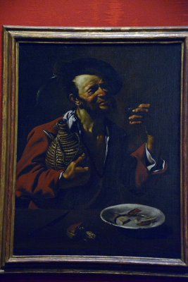 Maître des joueurs - Buveur ou Allégorie du goût (1610-1620) - Bordeaux, L'horizon chimérique - 5687