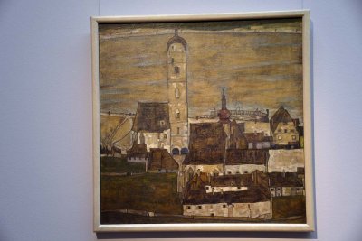 Egon Schiele - Stein on the Danube II, 1913 - Leopold Museum, Vienna - 4873