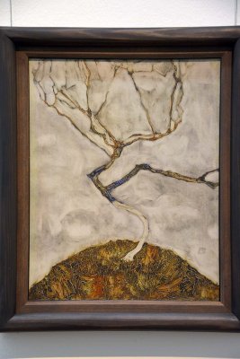 Egon Schiele - Small tree in late autumn, 1911 - Leopold Museum, Vienna - 4926