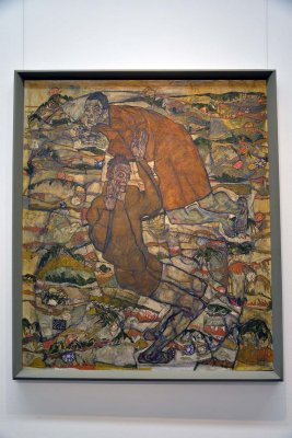 Egon Schiele - Levitation (the Blind II), 1915 - Leopold Museum, Vienna - 4930