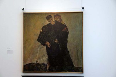 Egon Schiele - The Hermits, 1912 - Leopold Museum, Vienna - 4937