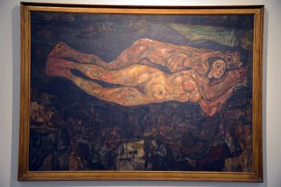 Egon Schiele - Lovers, 1918 - Leopold Museum, Vienna - 4957