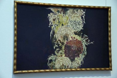 Egon Schiele - Chrysanthemums, 1910 - Leopold Museum, Vienna - 4974