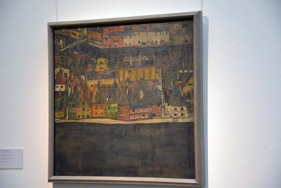 Egon Schiele - The small town II, 1913 - Leopold Museum, Vienna - 5036