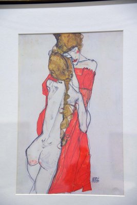 Egon Schiele - Mother and daughter, 1913 - Leopold Museum, Vienna - 5041