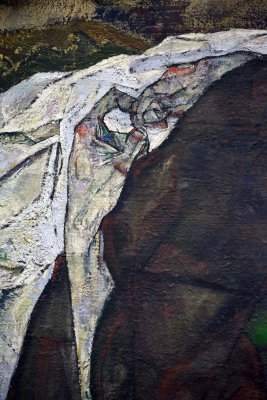 Egon Schiele - Death and Maiden (Man and girl), detail, 1915 - Leopold Museum, Vienna - 4893