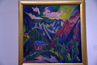 Ernst Ludwig Kirchner - The Mountains of Klosters, um 1923 - Upper Belvedere, Vienna - 5255