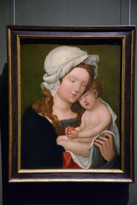 Albrecht Altdorfer - Virgin and child, 1531 - Kunsthistorisches Museum, Vienna - 3915