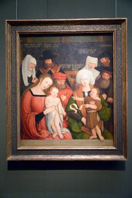 Bernhard Strigel - The holy family, 1520 - Kunsthistorisches Museum, Vienna - 3920