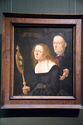 Lucas (Laux) Furtenagel - the painter Hans Burgkmair and his wife, 1529 - Kunsthistorisches Museum, Vienna - 3922