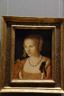 Albrecht Durer - Portrait of a Venetian lady, 1505 - Kunsthistorisches Museum, Vienna - 3934