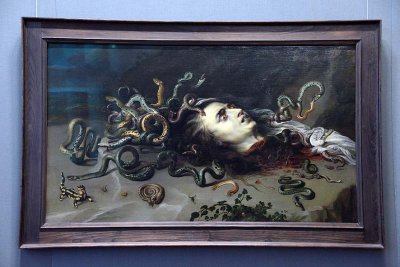 Peter Paul Rubens - The head of Medusa, 1617-18 - Kunsthistorisches Museum, Vienna - 3953